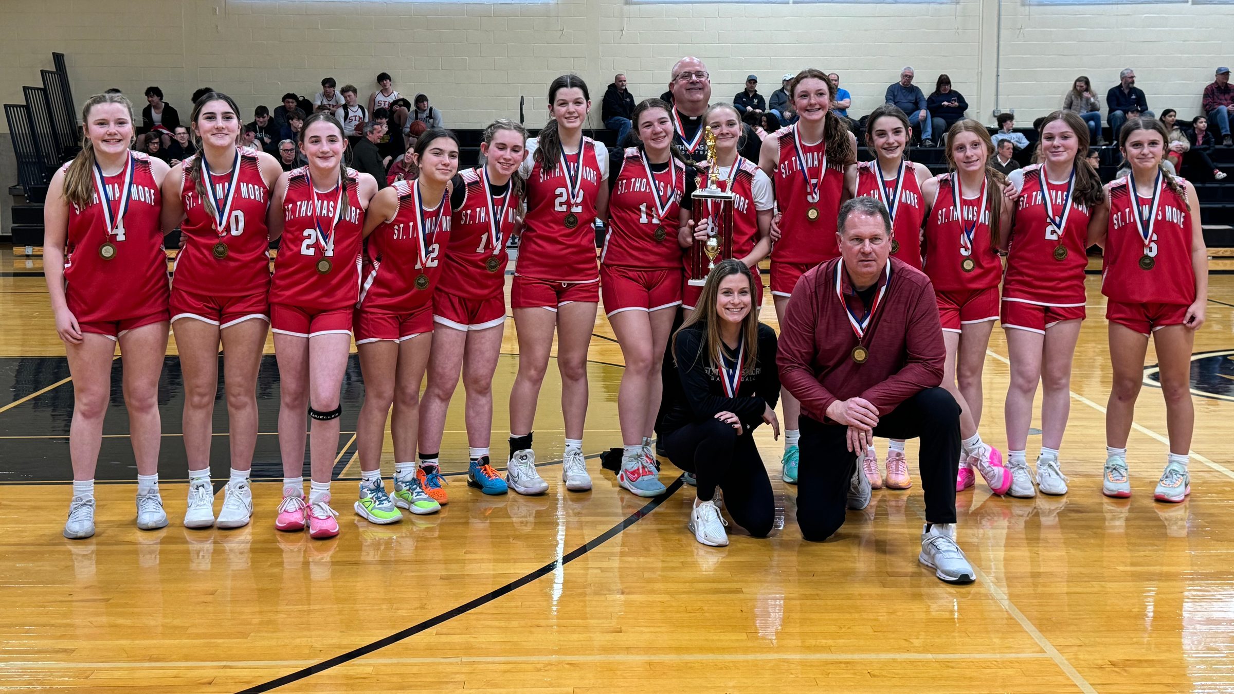 St. Thomas More CYO Basketball Teams Sweep Diocesan Championship