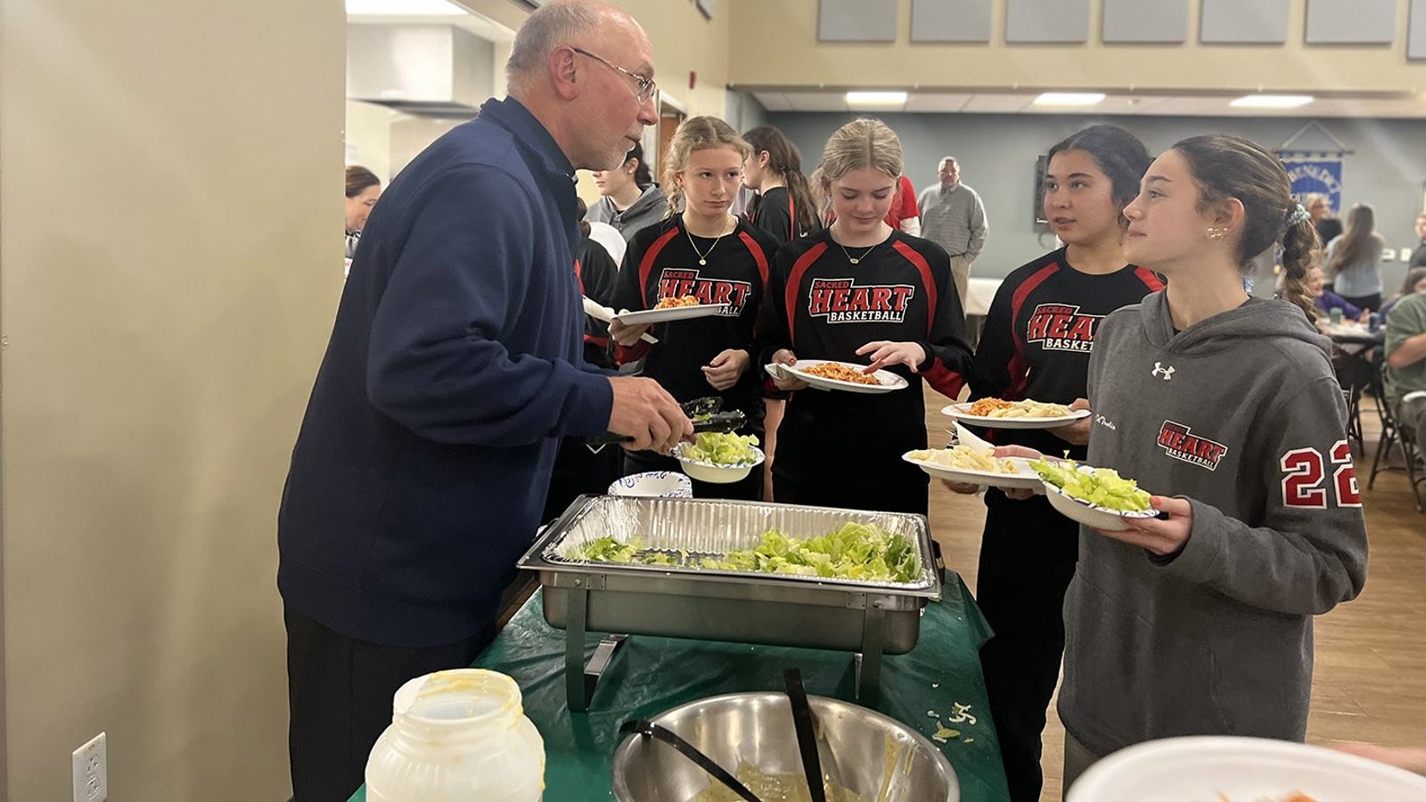 Schlert Celebrates Mass for StudentAthletes Participating in